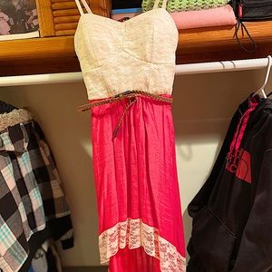 Lily Rose high-low Dress